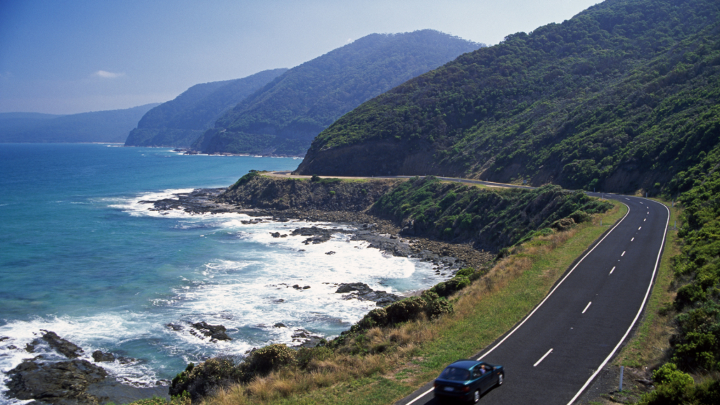 Beach in New Zealand